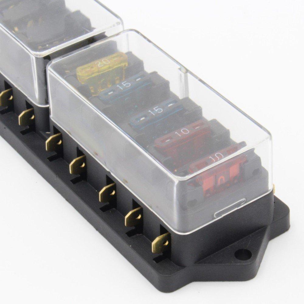 Smiti Automotive General Purpose Fuse Box 10 Circuits