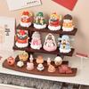 Miling Cute God of Wealth Figurine Set