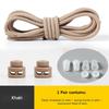 Elastic Laces Sneakers Round Lock Shoelaces Without Ties Kids Adult Quick Shoe Laces Rubber Bands Lazy Shoeace Shoes Accessories