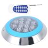 12LED 12W AC12V Swimming Pool Wall Light Remote Control IP68 Underwater Lights Decor