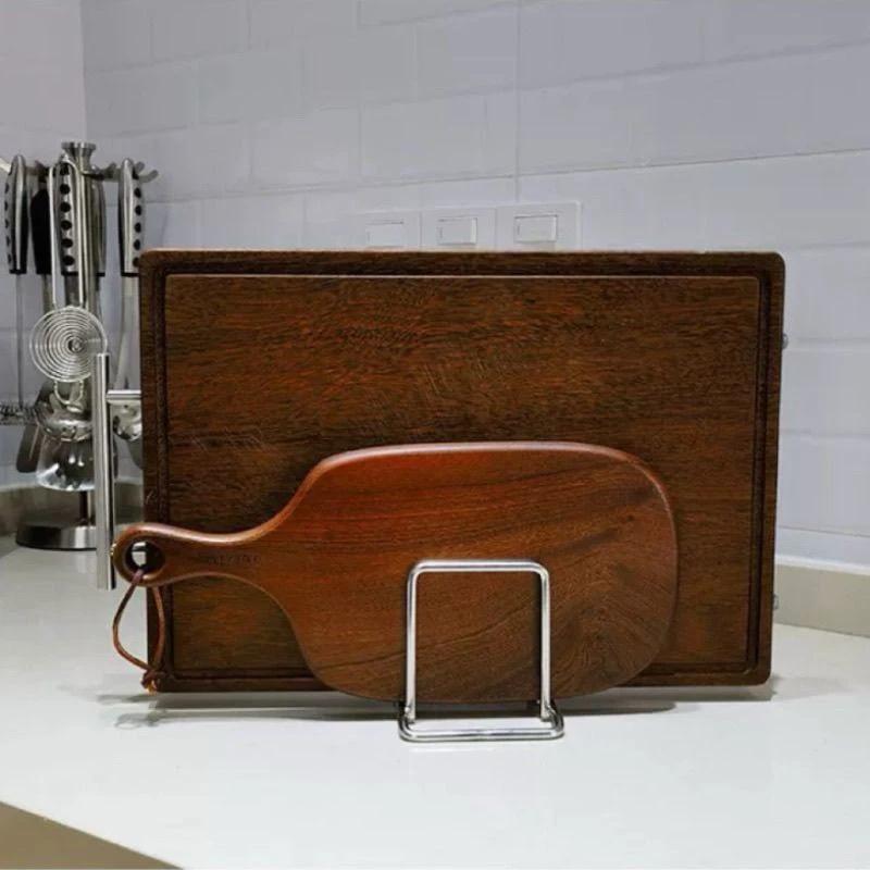 Cutting Board Holder Stainless Steel Cutting Board Rack Kitchen Organizer For Chopping Board Kitchen Storage Organization Rack