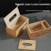 Multifunctional Bamboo Tissue Box