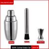 ZISIZ Stainless Steel Cocktail Shaker Set