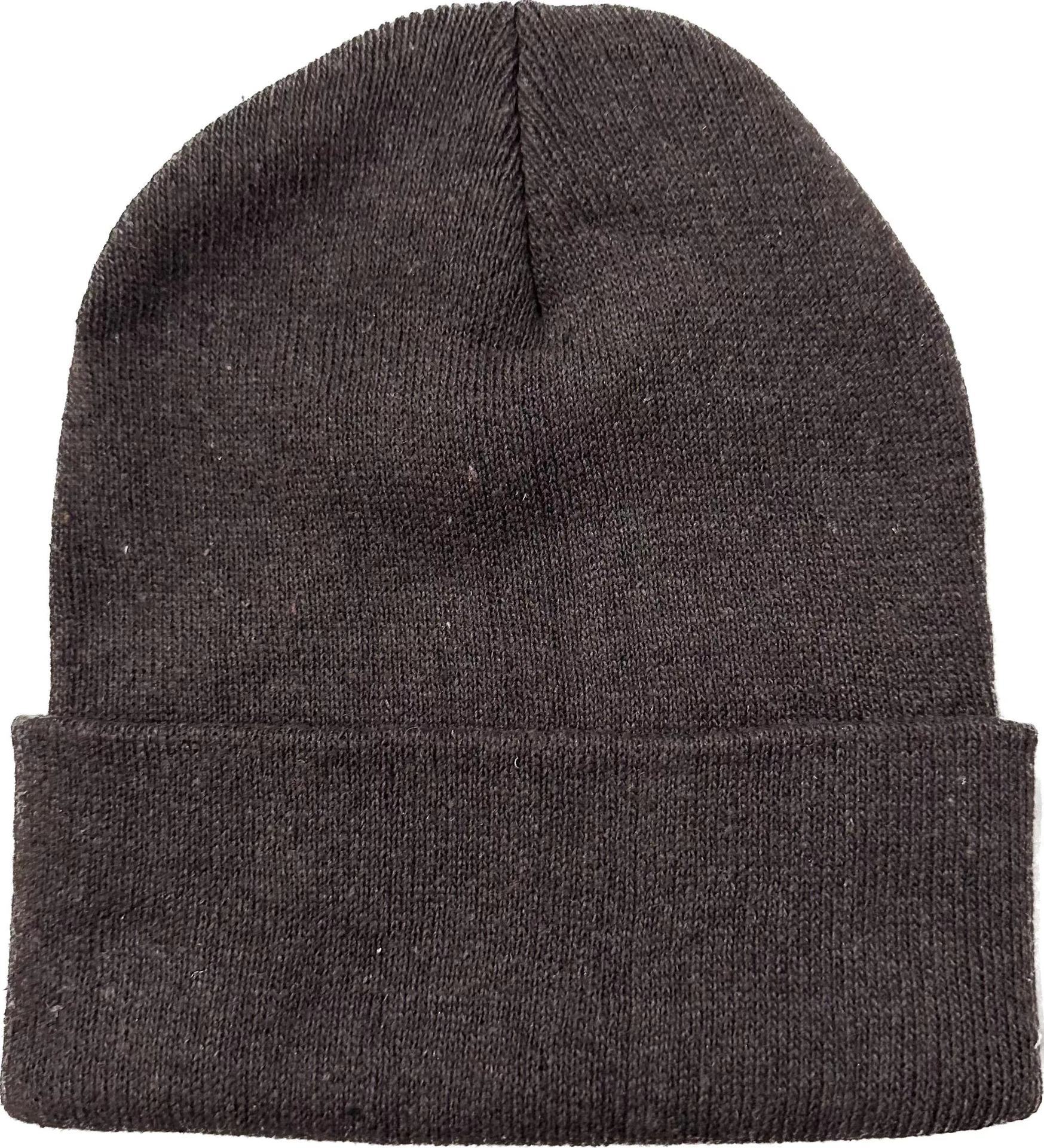 

Новая легкая однотонная акриловая вязаная шапка, теплая, ветрозащитная, от холода, зимняя, с защитой ушей, шерстяная шапка average size (56cm~ 58cm) темно-коричневого