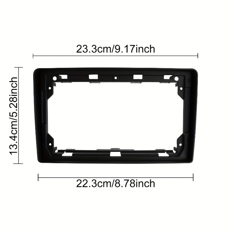 9 Inch Radio Fascia Fit for 207 2006-2012 for 307 for C3 2001-2010 for Berlingo 2008-2015 Stereo Panel GPS Frame Dash Mount
