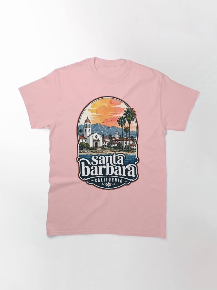 Barbara Santa Barbara California Coast Watercolor Travel Classic T-Shirt