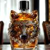 Moderner Wolfskopf Bourbon-Karaffe Weinausgießer Glasflasche Bourbon-Karaffe Zum Verschenken und zur Verbesserung des Weinaromas