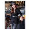 Women's Autumn and Winter Style Blazers, High-end Formal Wear Temperament, High-end Blazers Have Texture