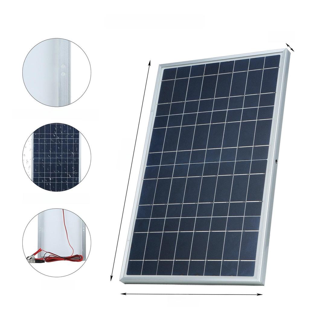 30W Monocrystalline Solar Charger 12V/18V Portable Panel, IP65 Rated