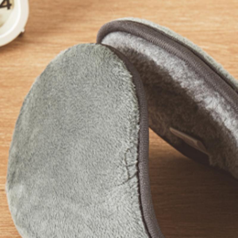 Daiso Jednobarevné náušníky Šedé