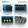 Yofidra 16 Lines 4D Laser Level Automatic 360 Horizontal Vertical Self-leveling Ultra Powerful Green Beam For 18V Battery
