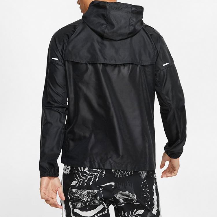 Nike Windrunner Hooded Running Jacket Black CK6342-010