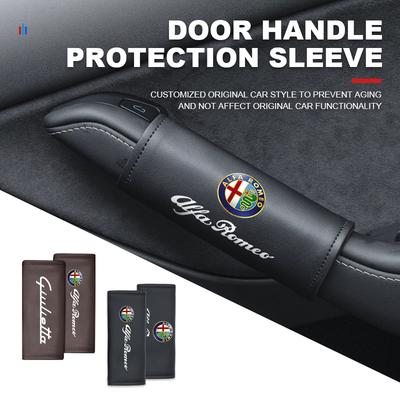 Auto Dach Türgriff Anti-Rutsch Abdeckung Schutzhülle Emblem Zubehör für Giulia 147 Mito 156 159 166 GT Stelvio