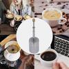 1pc Stainless Steel Manual Coffee Filter - Compact & Space-Saving Design, Durable Coffee Grounds Filter for French Press, Espresso Machines