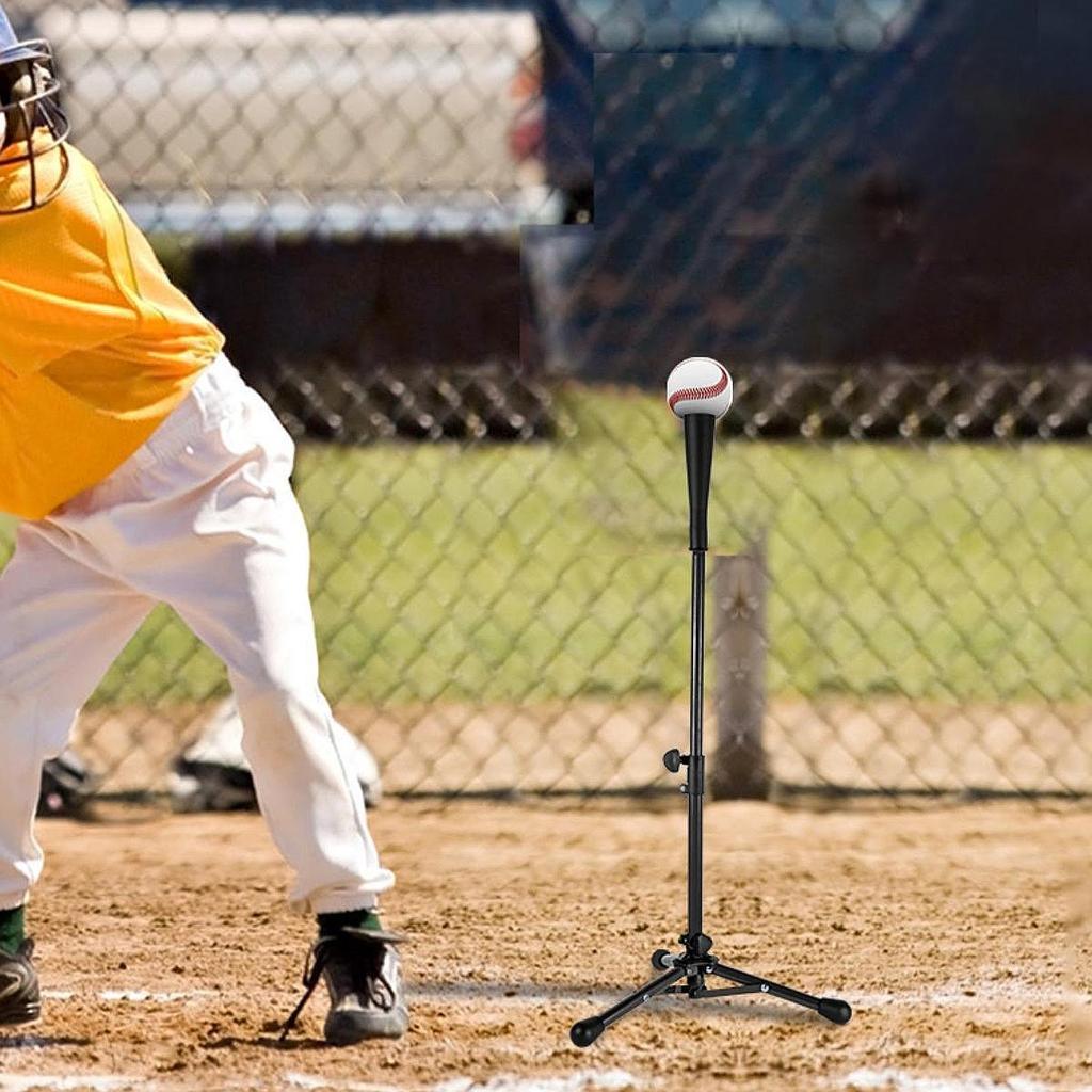 Adjustable And Foldable Baseball Training Equipment for Improving Hitting Accuracy. Softball Batting