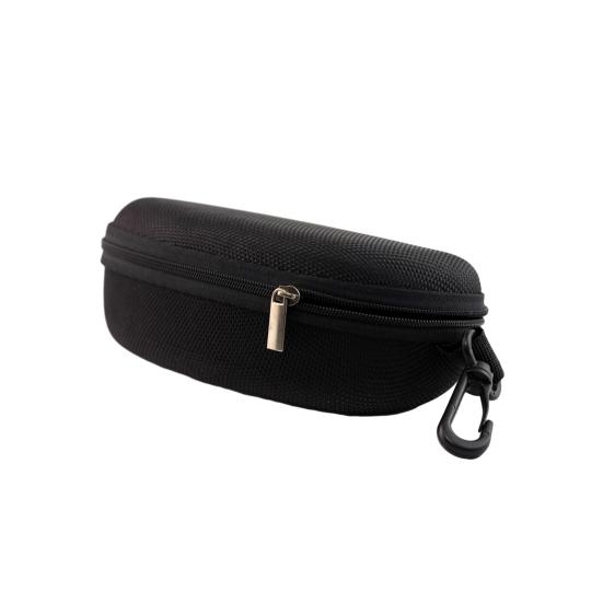 

Чехол для солнцезащитных очков EVA, противоударная подвесная пряжка, портативная молния, черные очки, очки, защитная сумка, коробка, органайзер, принадлежности для очков светло-серый