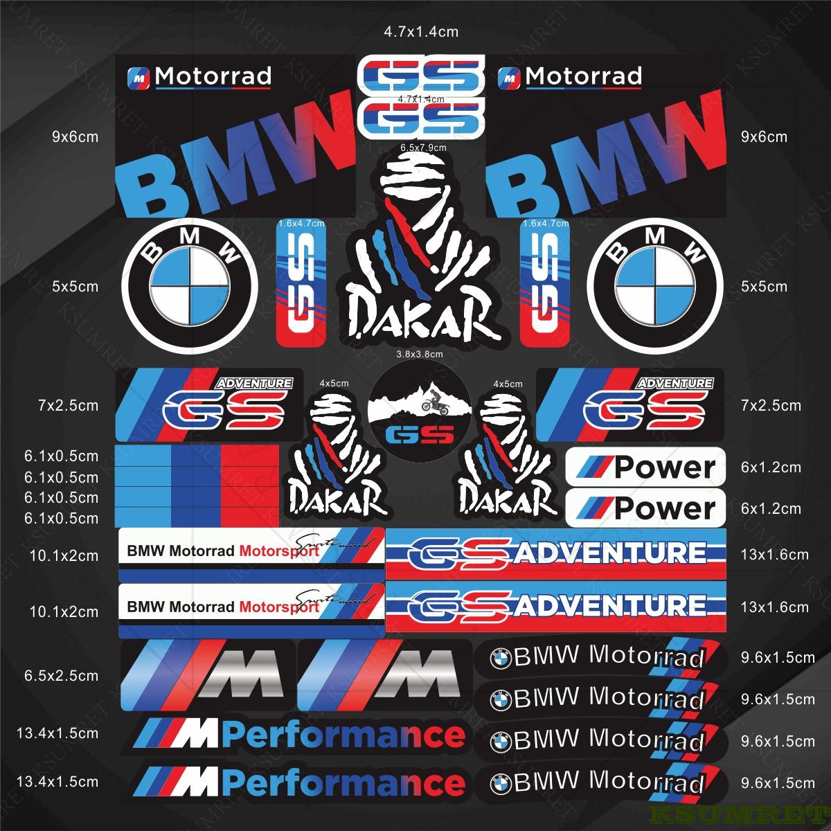 

Вінілові Наклейки Логотип Мотоцикла Bmw золотий