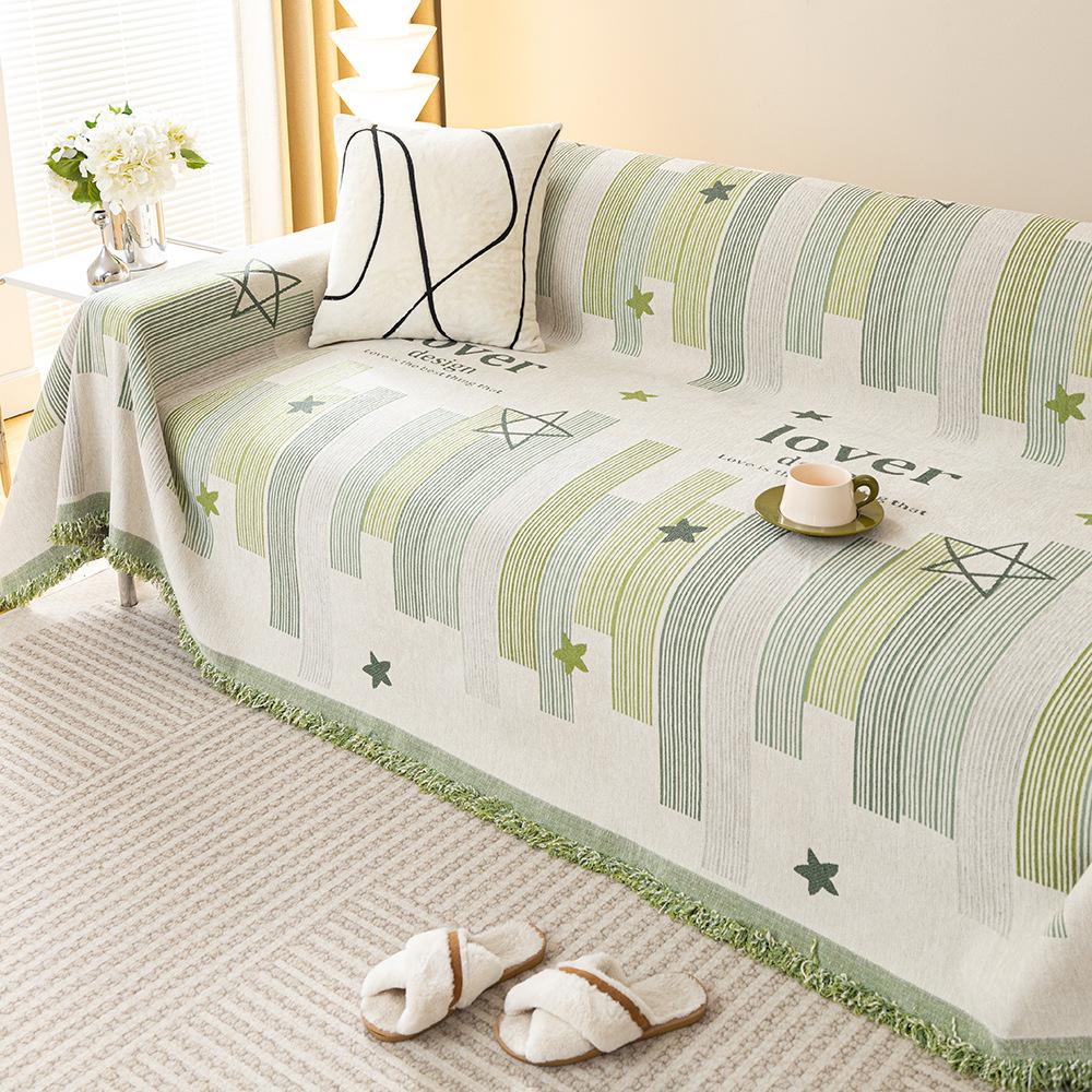 Chenille Four Seasons Universal Non-Slip Sofa Cover Cover All-Inclusive Universal Sofa Cover Full Covered Cloth Anti-Scratching