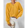 Women Crew Neck Cable Knit Sweater Long Sleeve Loose Pullover Jumper Soft Casual Knit Top For Autumn Winter Daily Wear