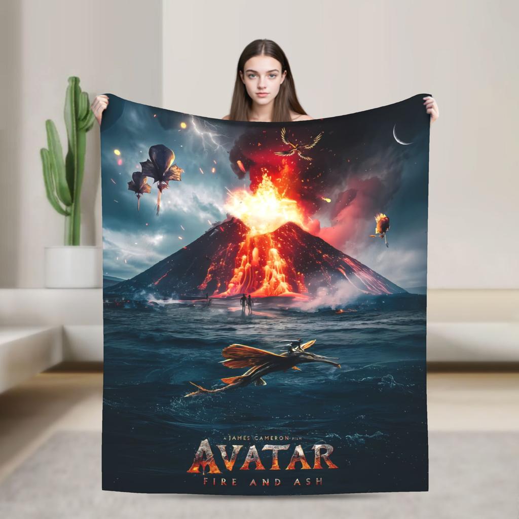 Avatar 2025 Blanket  Super Warm Funny Plush Throw Blanket For Kids Adult Living Room Flannel Bedspread Bed Cover