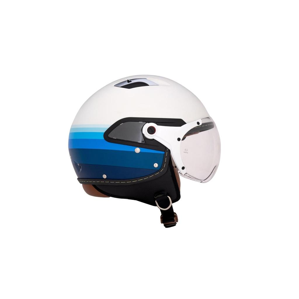 ZEALOT Zillride 2 Inner Shield Matte Size Jet, White/Blue, M, 55-56cm (JR0016/M)
