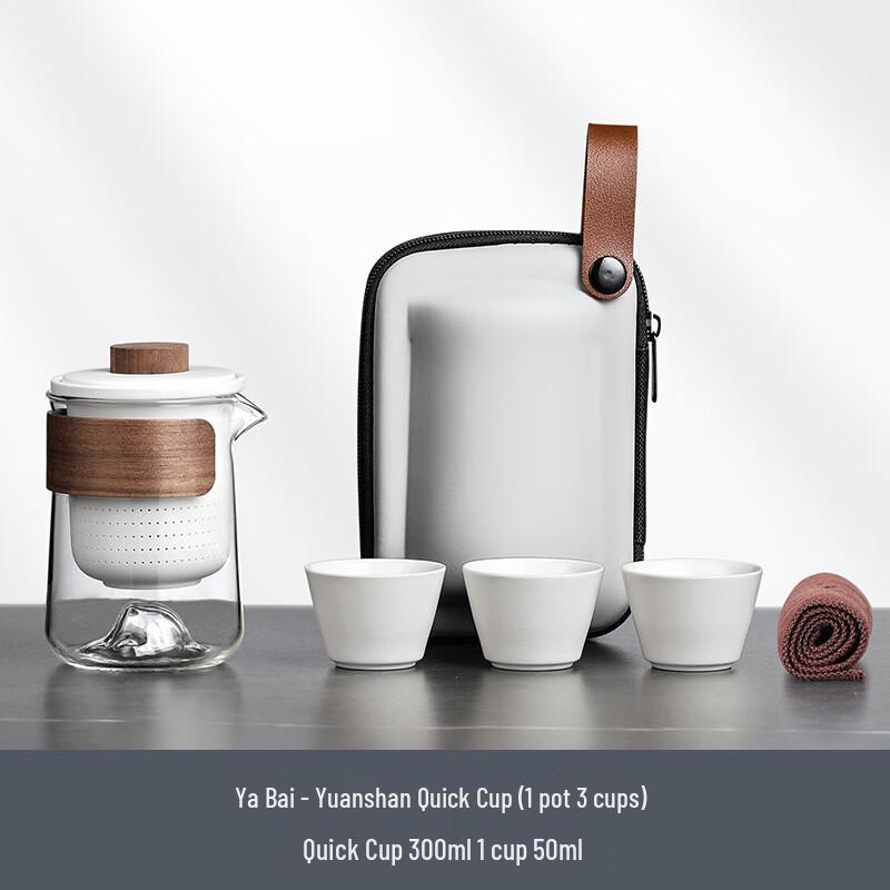Naijiang Portable Glass Travel Tea Set