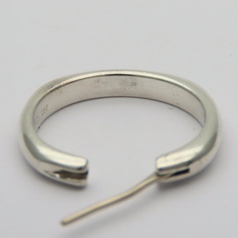 Used TIFFANY&Co. Pierce cushion Silver925 6.8g Silver hoop