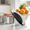 Electric Can Opener Stainless Steel Blade One-Touch Automatic Can Opener Ergonomic Handle Safety Button Hands Free Kitchen Gadget