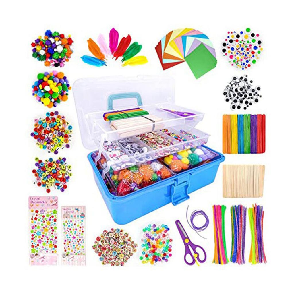Kids Arts and Crafts Supplies Educational Preschool Art Craft Materials Funny DIY Crafting Supplies