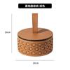 Luxury PU Leather Storage Box & Tray with Cover Handle Multi-functional Organizer for JewelryCompartment Cosmetic Organizer