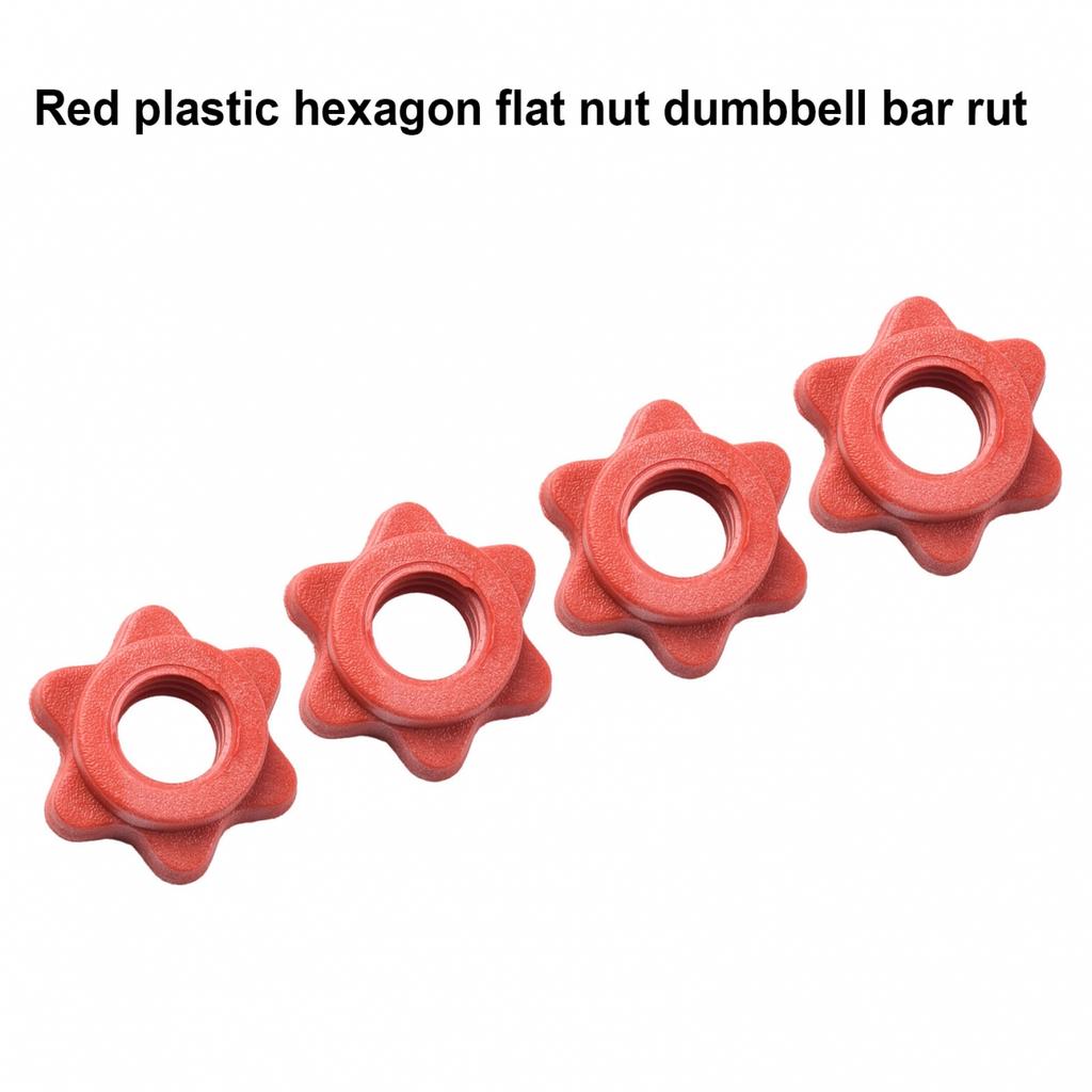 Barbell Dumbbell Nut Collars Dumbbell Lock Plastic