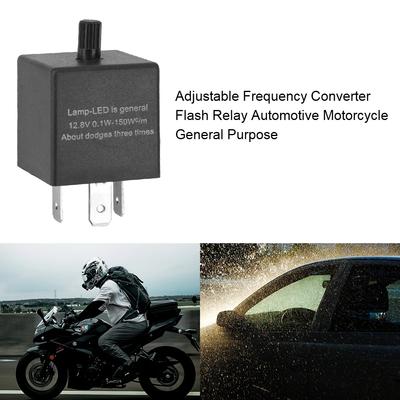 12V 3PIN Relais Motorrad Blinker Lichter LED Blinkt Konverter Werkzeug Elektronik Regler Kit 4x4 Auto Zubehör universal
