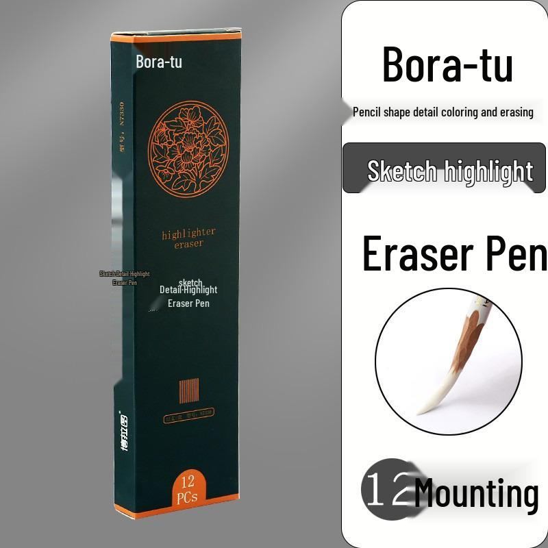 Bolatu NeoNeon Eraser Pen: Highlight, Sketch, & Detail Eraser for Art Students