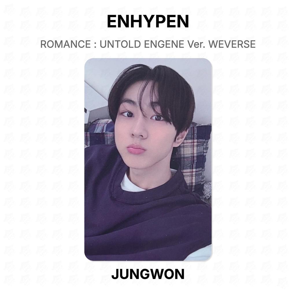 ENHYPEN ROMANCE : UNTOLD ENGENE Ver. WEVERSE Official Photocard