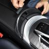 For Mercedes-Benz C GLC Class W205 X253 2015-21 ABS Carbon Fiber Car Interior Center Armrest Box Cover Switch Button Trim Frame