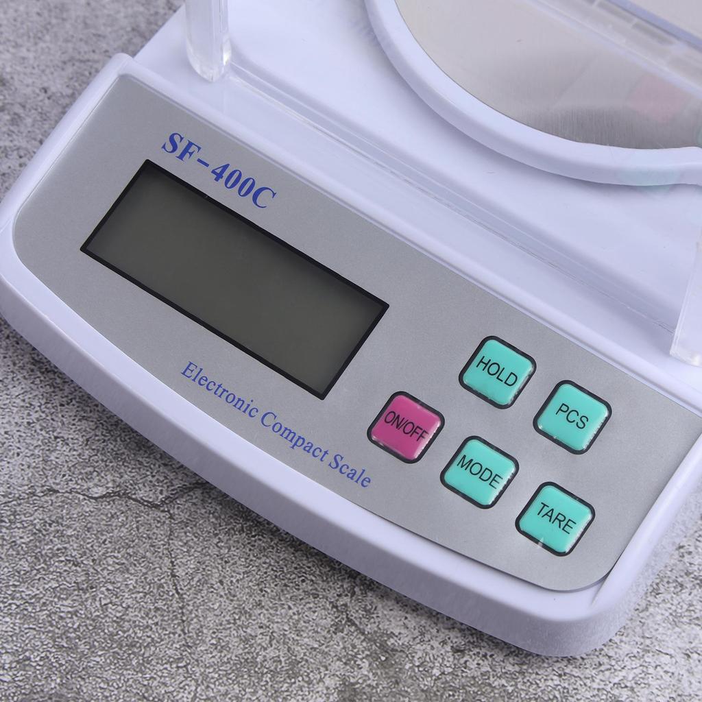SF-400C Elektronická váha: Čelní sklo, Léčivý, Šperky, Kuchyně, Laboratorní váha