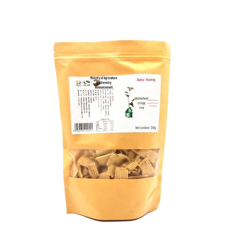 Shanqiao Five-Spice Buckwheat Crispy Rice, 5 Bags
