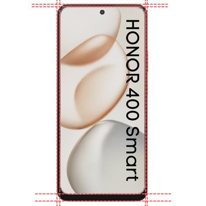 Shockproof Case for Honor 400 SMART and 2 Tempered Glass Screen Protector Films Phonillico®