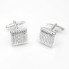 Men's Fashion Square Shape Cufflinks Shirt Cuff Links Party Wedding Groom Decor
