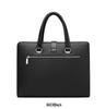 Men's Large Capacity Business Briefcase and Shoulder Messenger Bag