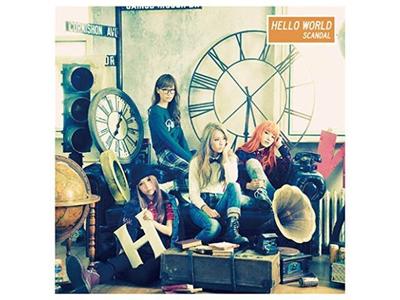 SCANDAL HELLO WORLD First Limited Edition CD+DVD ESCL-4324 J-POP GIRL BAND NEW