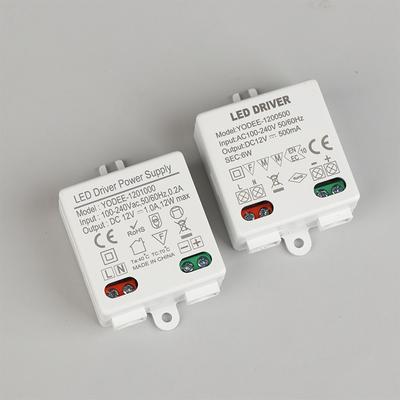 Dc12V 24V Power Supply Constant Voltage Switching 3W 6W 12W Lighting Led Transformer 250 500Ma 600 830Ma 1.0Ma Power Adapter