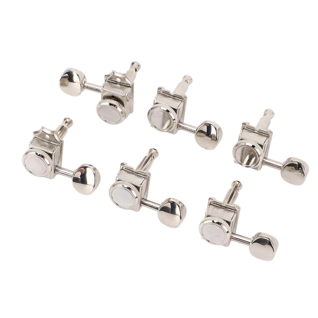 6PCS Guitar Locking Tuners Tuning Pegs Vintage Electric Guitar Machine Heads Tuning Keys Set for