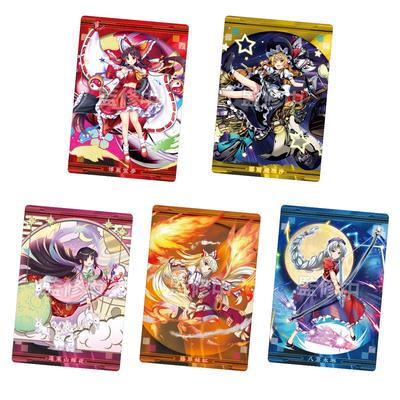 Bandai Touhou LostWord Wafers 2 Cocoa Cream Flavor Candy Toy [Box Set of 20]