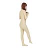 Smooth Knit Catsuit Covering Fingers and Toes for Protection and Protection from Exposure Size [KN17-5H] (Beige, Women's Small)
