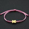 Lovely Little Dog Women Bracelet Handmade Braid Bracelet Couple Friendship Lucky Bracelet Men Jewelry Male Female Pulsera Gift