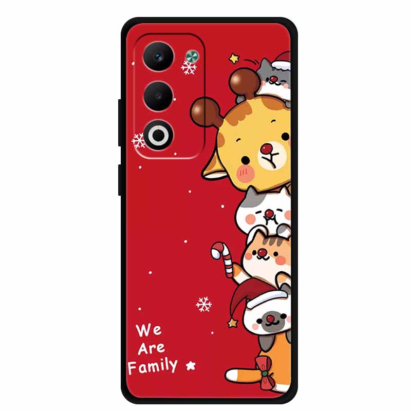Christmas Phone Case For Oppo A5 5G CPH2735 / A5 4G CPH2727 Christmas Tree Soft Silicone TPU Back Cover Bumper For Oppo A5 Coque