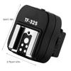 Flashing Hot Shoe TF325 Flashing Hot Shoe Adapter Flashing Hot Shoe Mount Adapter Triggering Converter for DSLR Camera