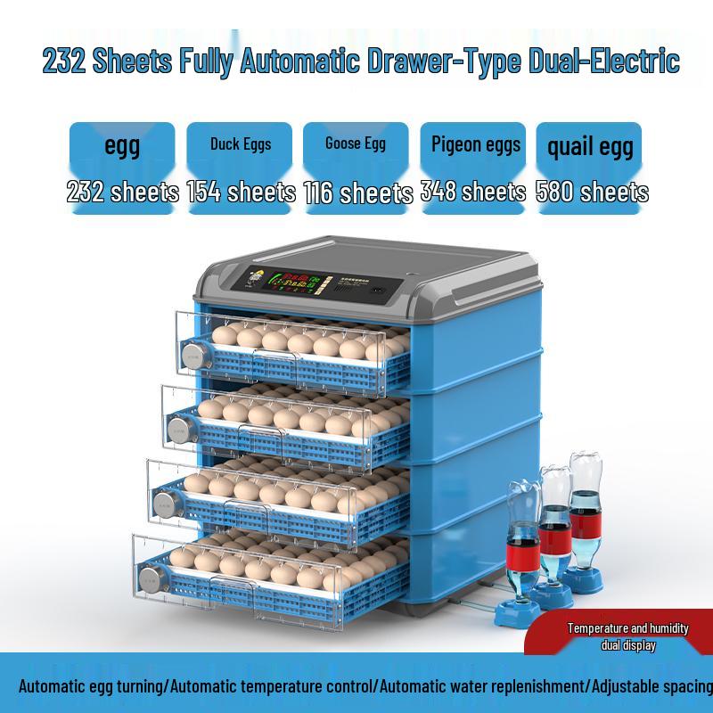 Luding Smart Automatic Egg Incubator for Small Eggs - Compact Household Model