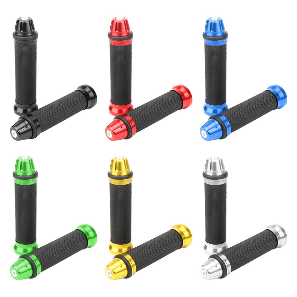Rukojeť na řídítka motocyklu Domino Dirt Pit Bike Racing Motocross 7/8 "22 24MM Gelová gumová brzda Univerzální rukojeti
